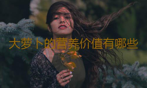 大萝卜的营养价值有哪些呢